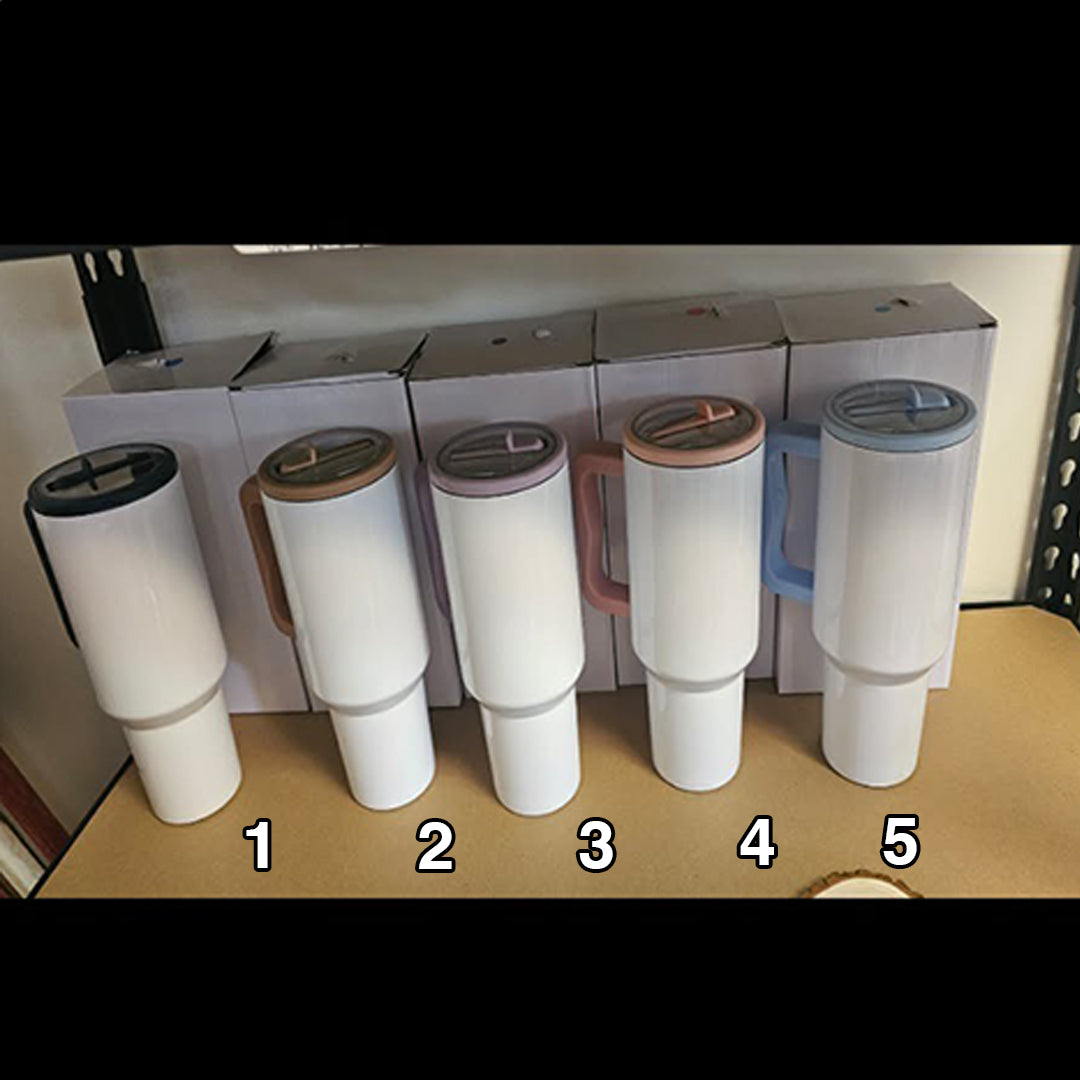 40oz Tumbler One of Each Color Available