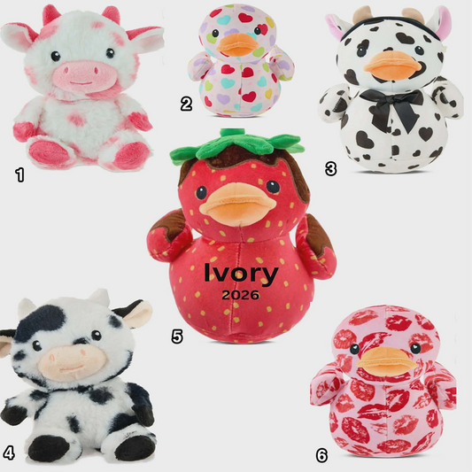 Customizable 7", Pick Your Plushy!